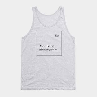 Funny definition art - Momster - grey Tank Top